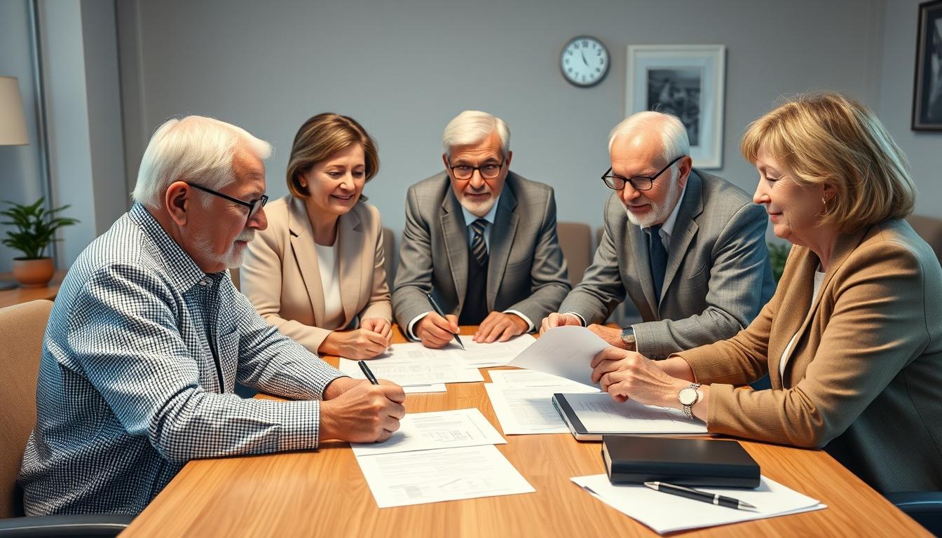 Coordination of closing documents and timelines for the property